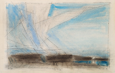 Evening Clouds over the Dunes at Deep (Abendwolken über den Dünen in Deep)